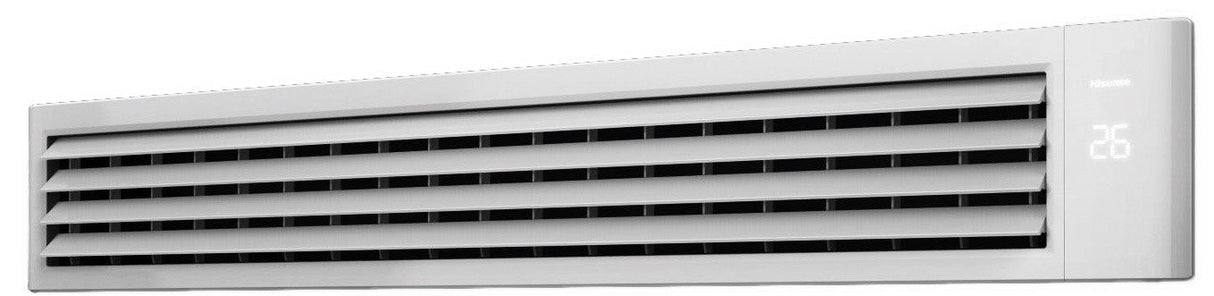 climatizzatore condizionatore hisense inverter canalizzabile 9000 btu adt26ux4rbl4 r 32 wi fi optional con telecomando di serie e cablato novita