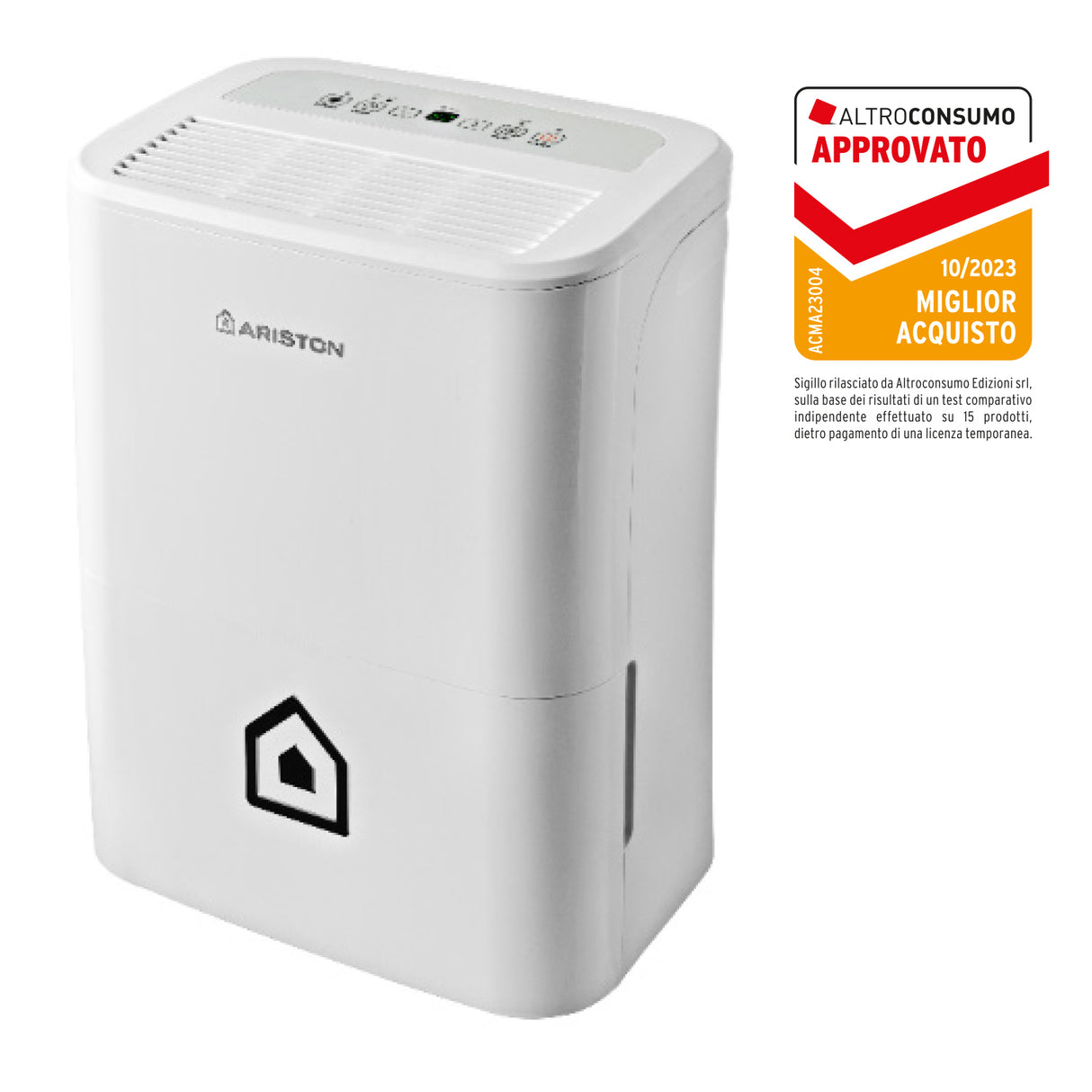 deumidificatore portatile ariston deos 16s inverter gas r134a 16 litri