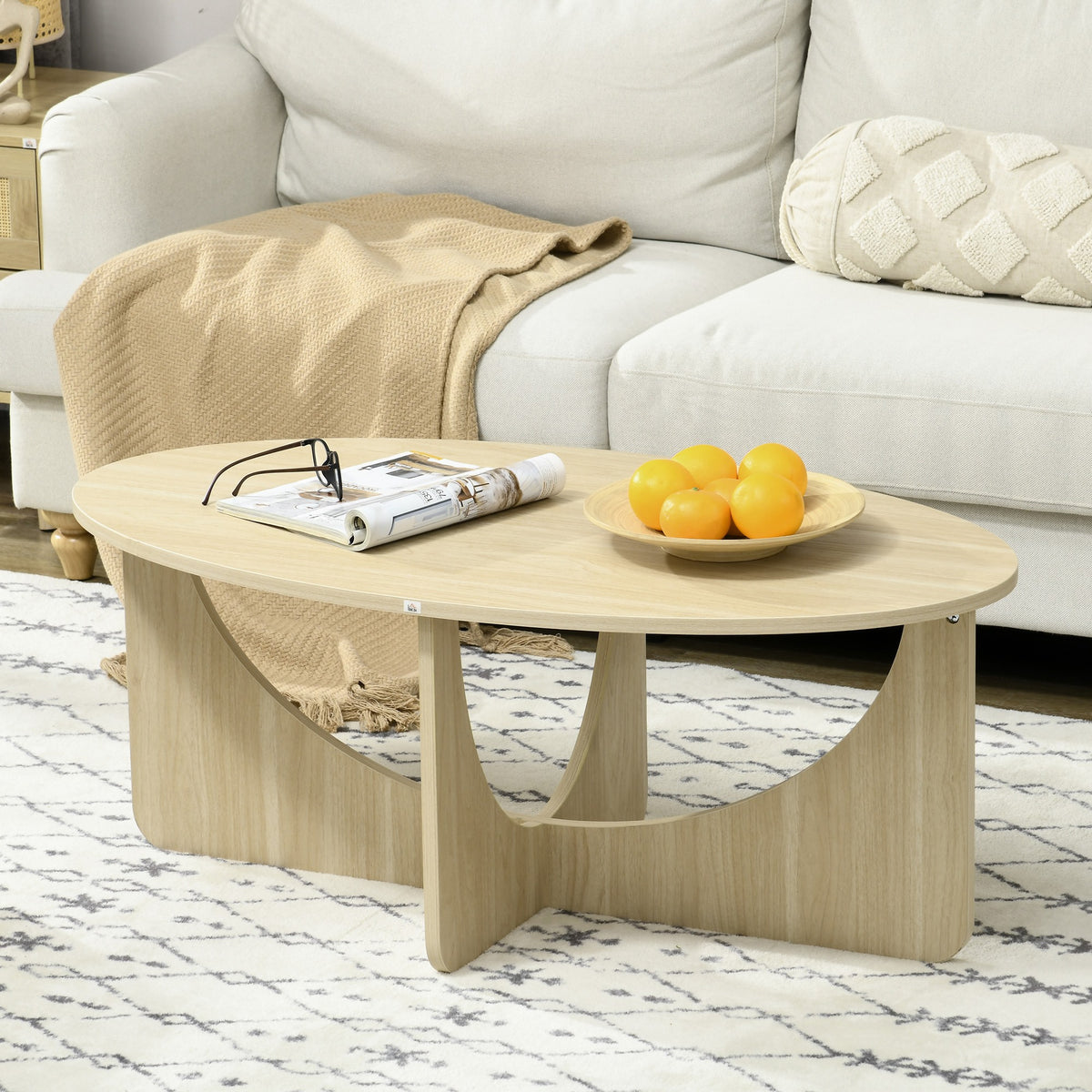 immagine-2-easycomfort-easycomfort-tavolino-da-salotto-ovale-in-truciolato-dallo-stile-moderno-110x60x45cm-color-rovere