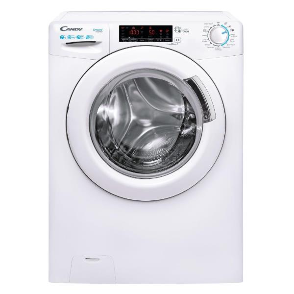 lavatrice a carico frontale candy slim css4127twme 1 11 7 kg classe a a85xl60xp45 1200 giri smart touch sensore kilo detector contenuti extra sull app 38578