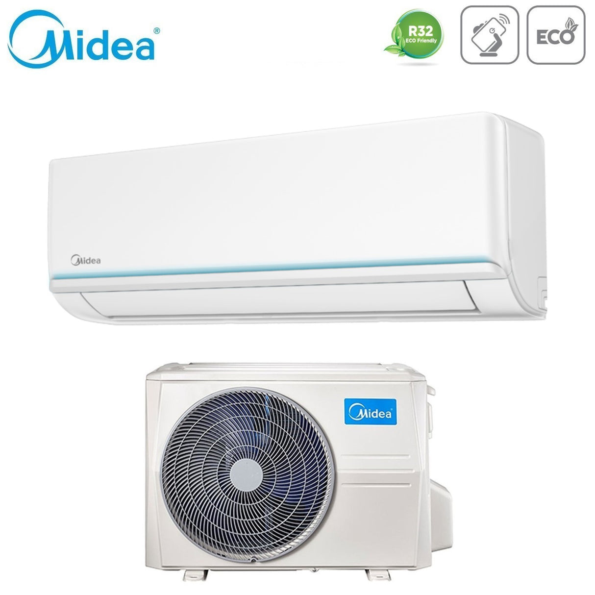 midea condizionatore midea alya 9000 btu msgpau 09hrfn8 qrd1 r 32 wi fi integrato