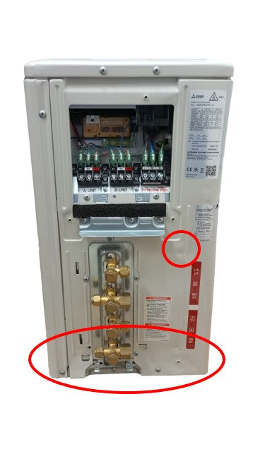 mitsubishi electric area occasioni unita esterna mitsubishi electric motore multisplit 2f42vf dual split r 32
