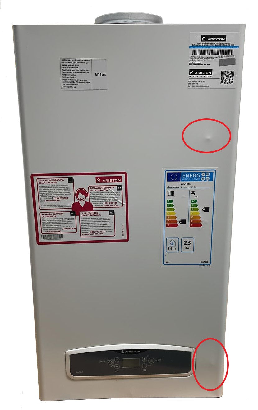 area occasioni caldaia ariston modello cares x 24 cf metano low nox a camera aperta 3301315 37904