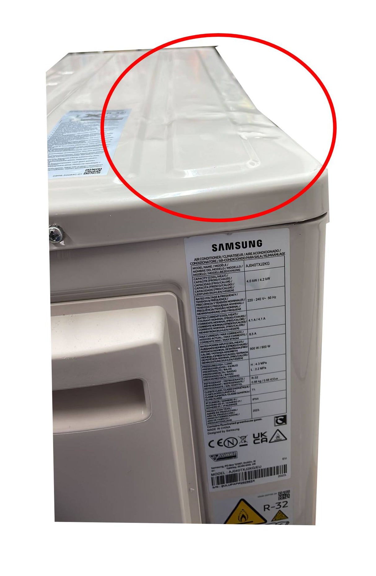 area occasioni climatizzatore condizionatore dual split inverter samsung serie cebu 9000+12000 btu con aj040txj2kg eu a+++ wi fi 9+12 novita ao993