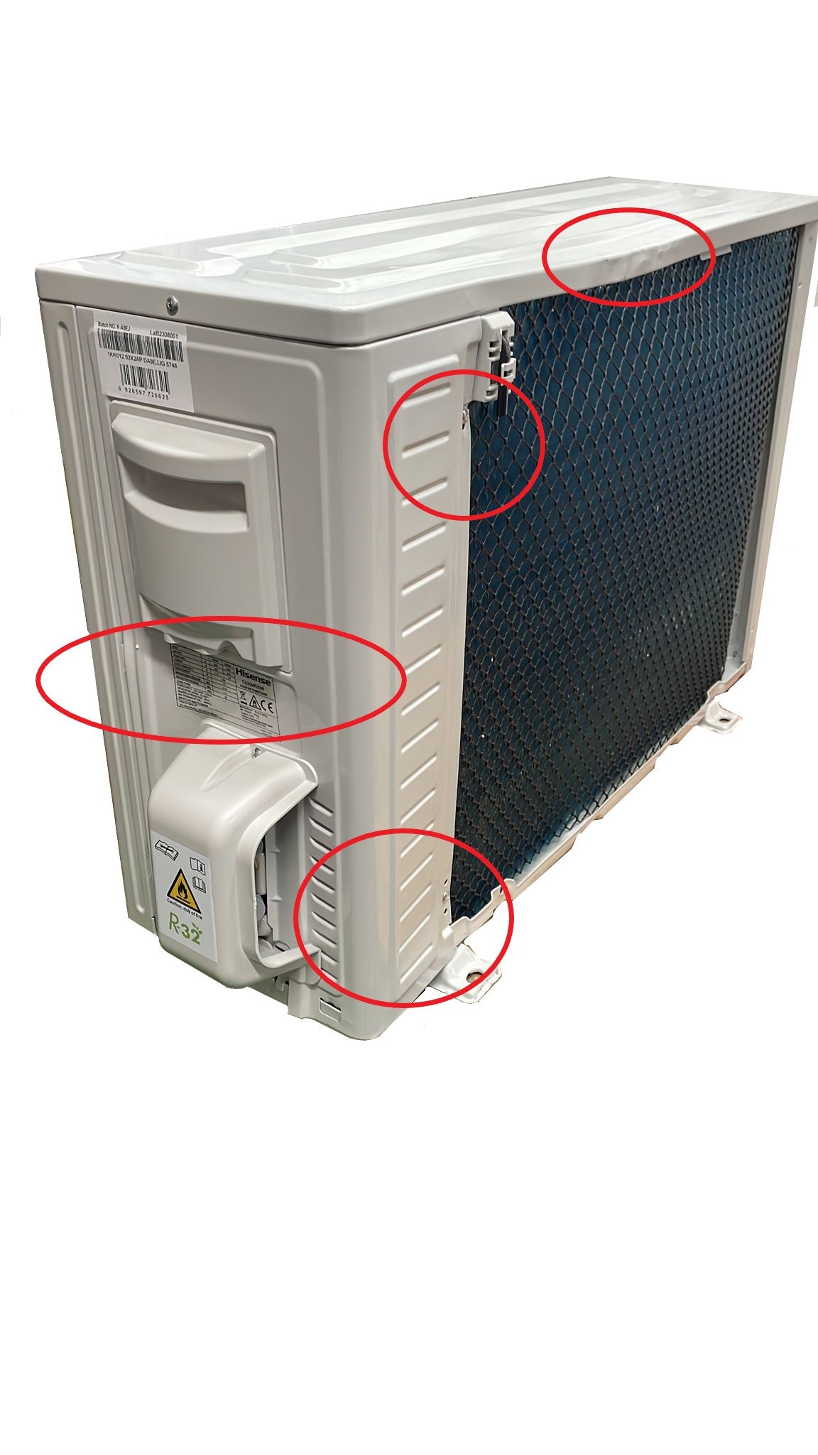 area occasioni climatizzatore condizionatore hisense inverter serie easy smart 12000 btu ca35mr05g + ca35mr05w r 32 wi fi optional classe a++ a+ 35485