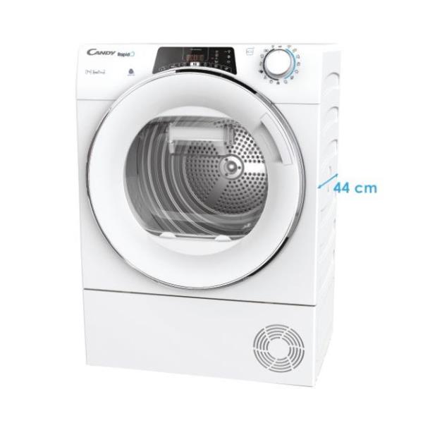 asciugatrice a carica frontale candy rapido slim ro4h7a2tcex s 7 kg a++ a85xl59 6xp46 5 controllo remoto avanzato e contenuti extra wi fi + ble 38229
