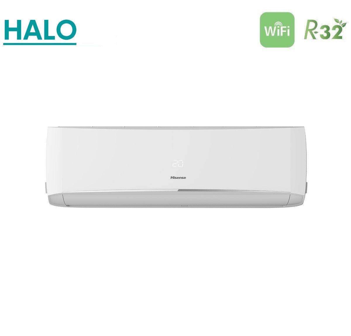 climatizzatore condizionatore hisense dual split inverter serie halo 12_12 con 2amw52u4rxc r 32 wi fi integrato 12000_12000