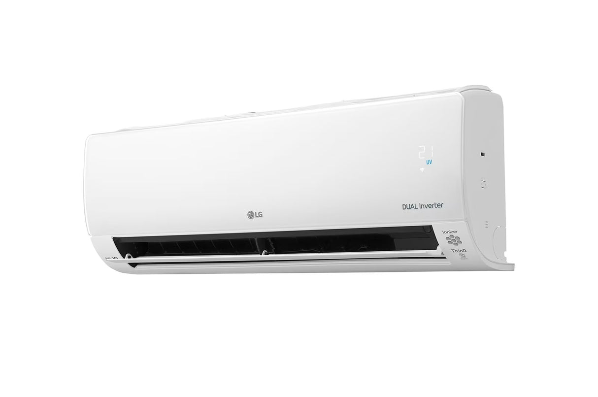 climatizzatore condizionatore inverter lg deluxe 9000 btu r 32 nano uv wi fi integrato voice control dc09rk+dc09rq a++ a++