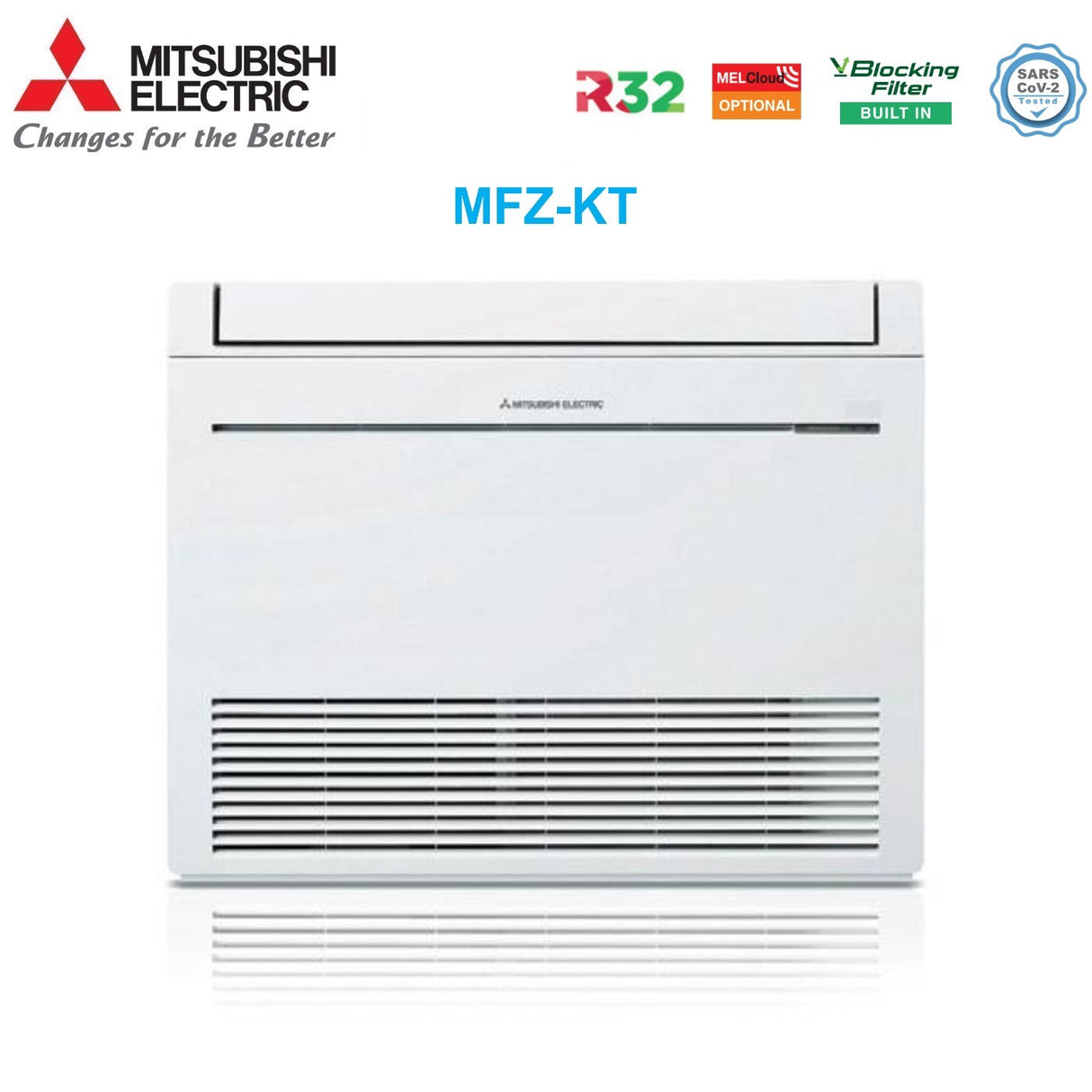 climatizzatore condizionatore mitsubishi electric pavimento dual split inverter serie mfz kt 12_12 con mxz 3f68vf r 32 wi fi optional con telecomando incluso 12000_12000
