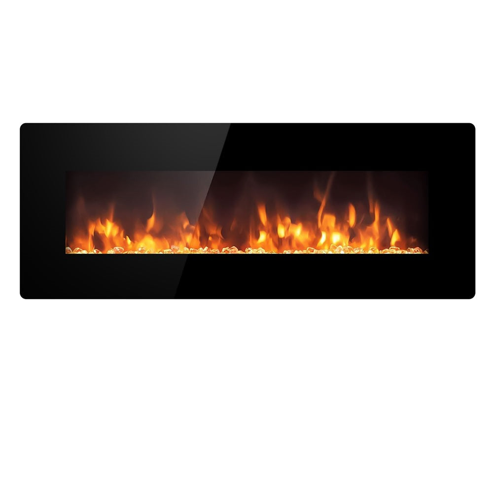 divina fire camino elettrico caminetto da parete dallas 127x11x50 ean 8056157804802