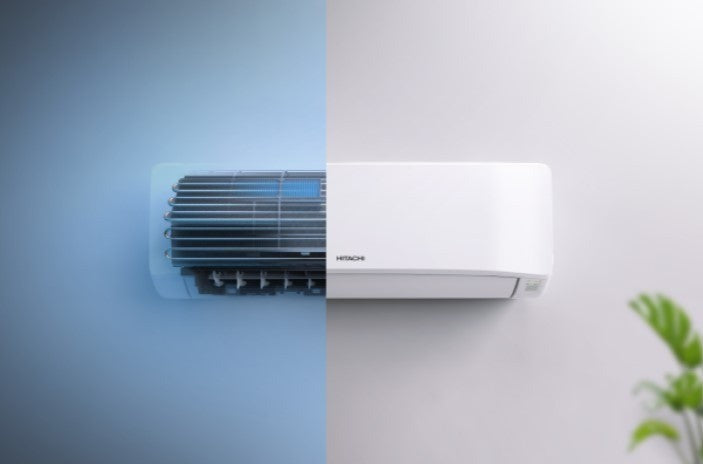 hitachi climatizzatore condizionatore hitachi inverter serie airhome 600 15000 btu rak vj42phae rac vj42phae r 32 wi fi integrato