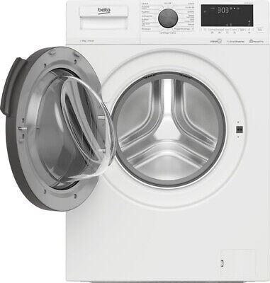 lavatrice a carica frontale beko 8 kg wux81436ai it steamcure prosmart inverter 14000 giri classe c a___ pre 2021