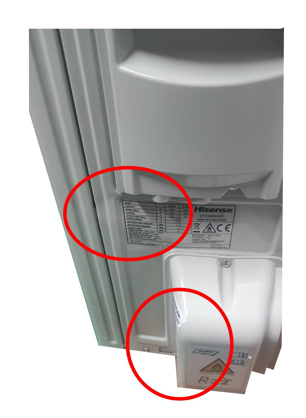 area occasioni climatizzatore condizionatore hisense inverter serie hi comfort 12000 btu cf35mr04g r 32 wi fi integrato classe a__ a_ novita 34354