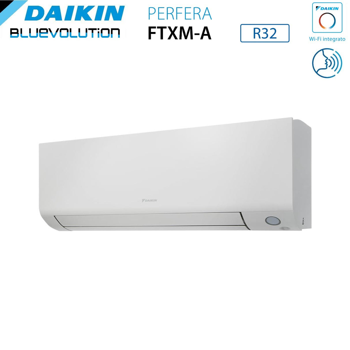 climatizzatore condizionatore daikin bluevolution dual split inverter serie perfera all season 9+9 con 2mxm50a r 32 wi fi integrato 9000+9000 garanzia italiana
