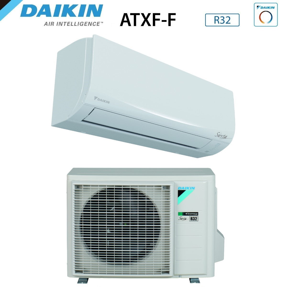 climatizzatore condizionatore daikin inverter serie siesta atxf e 12000 btu atxf35e _ arxf35e r 32 wi fi optional classe a__ a_ novita
