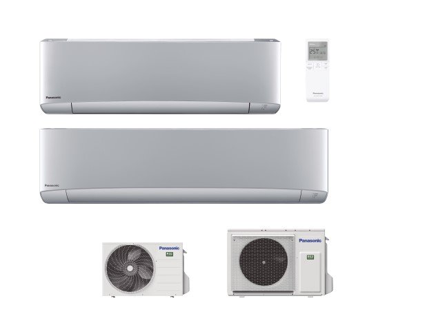climatizzatore condizionatore panasonic inverter serie etherea silver 9000 btu cs xz25tkew r 32 4004
