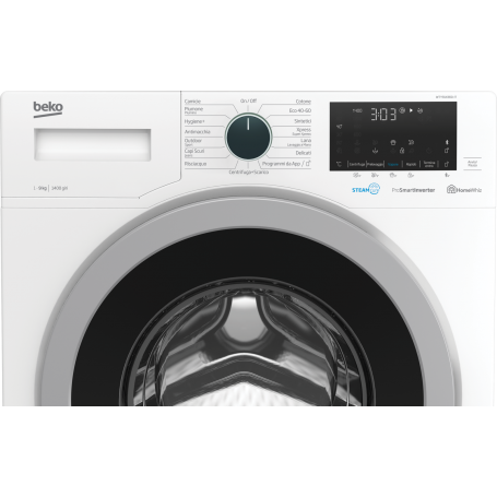 lavatrice a carico frontale beko 9 kg wtx91436ai it classe b a85xl60xp60 1400 giri bluetooth prosmart inverter 38586