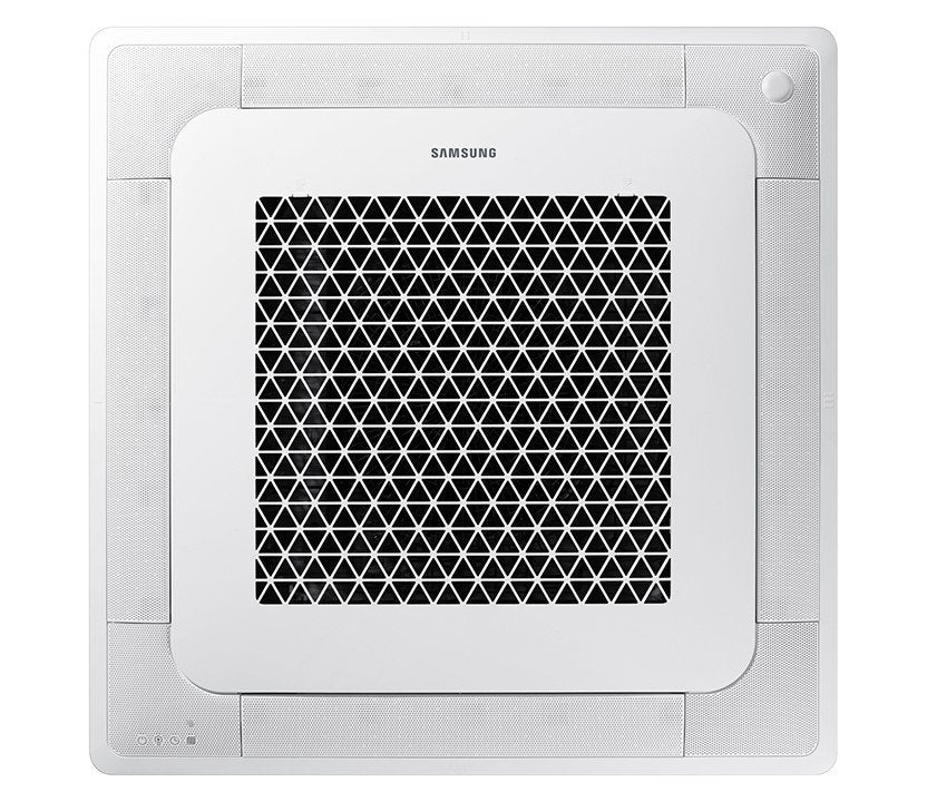 climatizzatore condizionatore samsung inverter cassetta a 4 vie windfree 18000 btu ac052nn4dkh monofase r 410 wi fi optional con comando wireless e pannello incluso