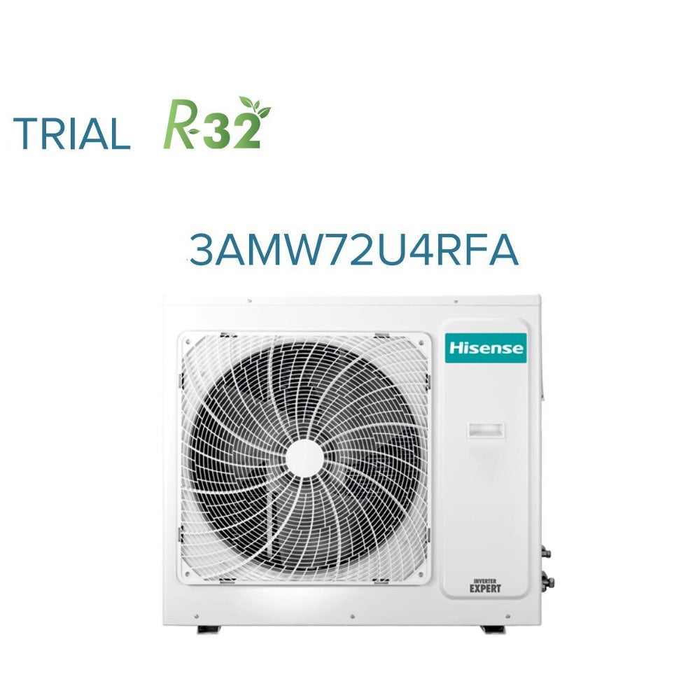 climatizzatore condizionatore hisense trial split inverter serie new comfort 9000_12000 btu _ console akt 9000 btu con 3amw72u4rfa r 32 wi fi optional 9_9_12