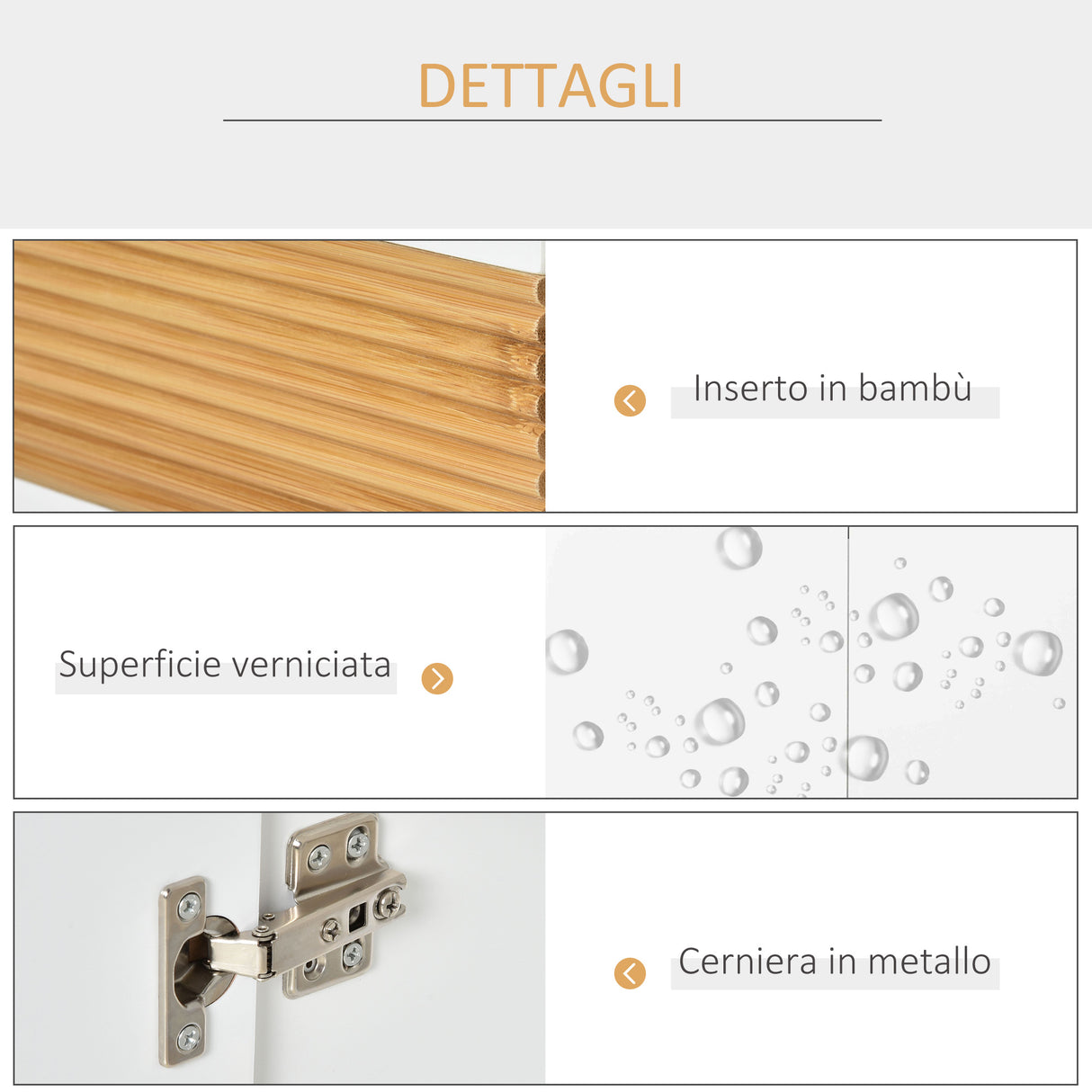 easycomfort easycomfort mobile sotto lavabo bagno mobiletto bagno sottolavandino con antine in legno 60x30x60 5cm bianco