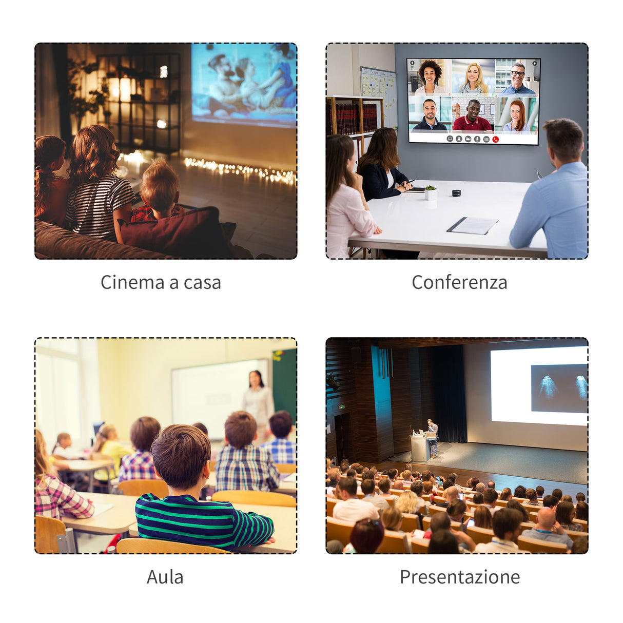 easycomfort easycomfort telo per proiettore da 100 formato 16943 ad altezza regolabile 210x8 6x7 cm bianco e nero ean 8054111843997