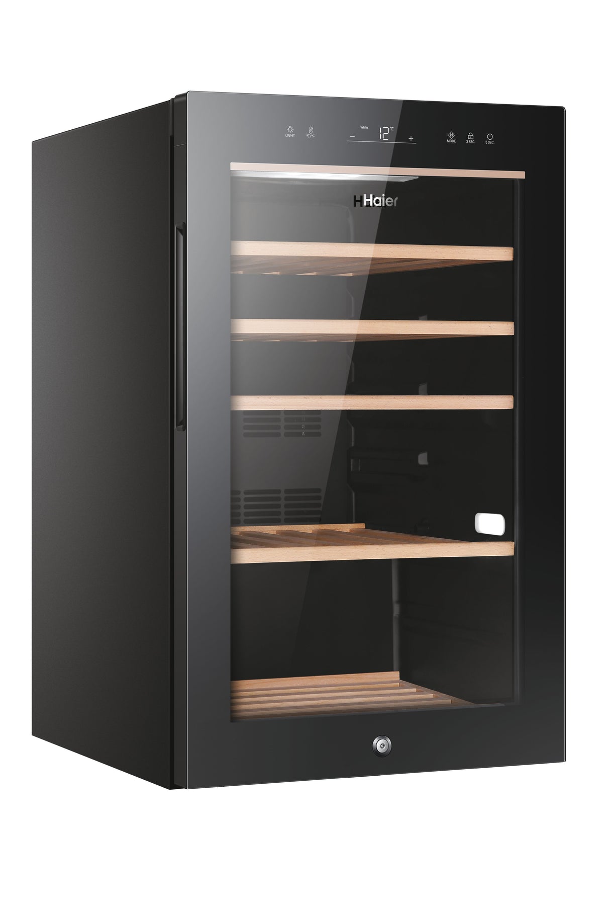 haier cantinetta vino haier wine bank 50 serie 5 hws49ga con compressore libera installazione nero 49 bottiglie ean 6930265399363