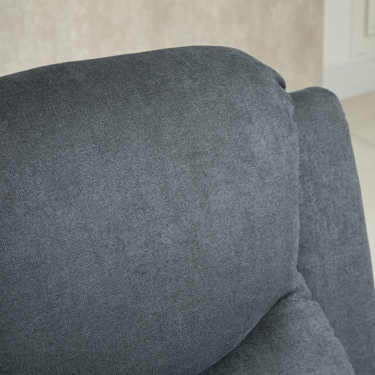 easycomfort easycomfort poltrona relax manuale ergonomica in tessuto poltrona reclinabile a 150 e poggiapiedi per casa e ufficio 93x88x102cm grigio scuro ean 8055776913636