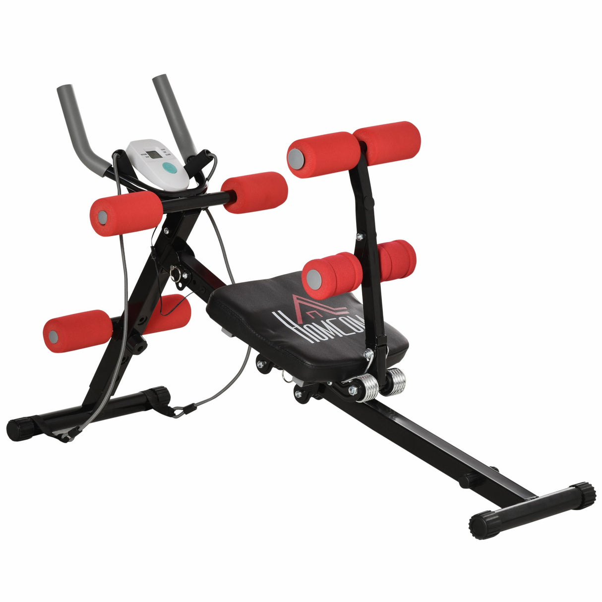 immagine-1-easycomfort-easycomfort-panca-per-addominali-2-in-1-panca-da-palestra-con-monitor-lcd-seduta-regolabile-e-bande-elastiche-117x46x70cm