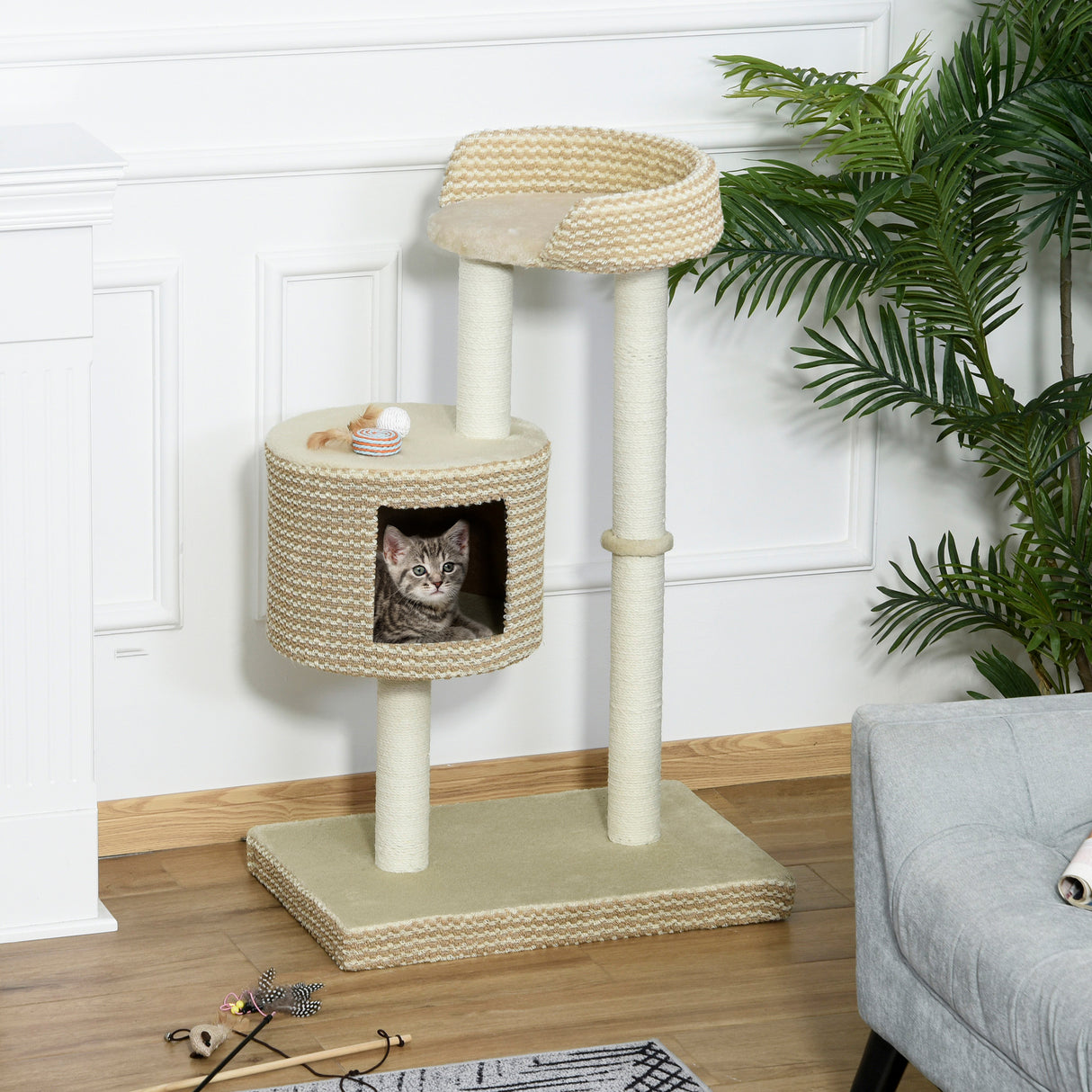 immagine-2-easycomfort-easycomfort-albero-tiragraffi-per-gatti-multi-livello-2-piattaforme-1-casetta-e-corde-in-juta-61x41x96-cm-beige-ean-8054111848602