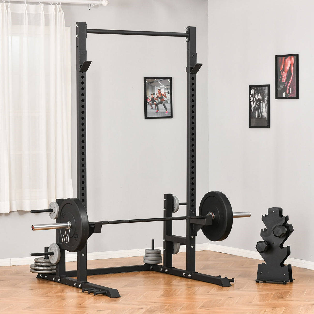 immagine-2-easycomfort-easycomfort-power-tower-multifunzione-in-acciaio-per-allenamento-completo-del-corpo-140x171x228-cm-nero