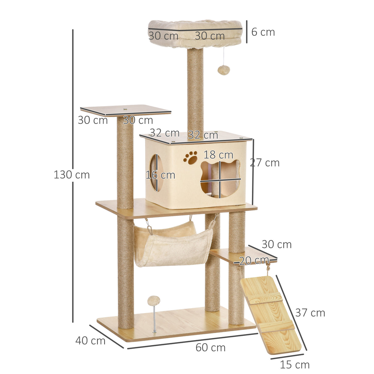 immagine-3-easycomfort-easycomfort-albero-tiragraffi-multilivello-con-casetta-amaca-scaletta-e-corde-in-juta-rivestimento-peluche-60x40x130cm-giallo