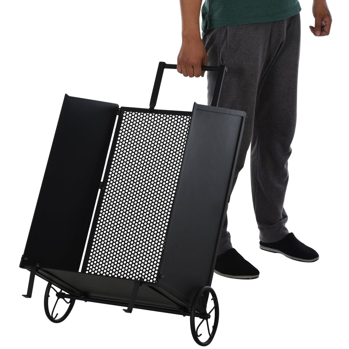 immagine-3-easycomfort-easycomfort-carrello-portalegna-in-ferro-nero-con-2-ruote-per-interni-o-esterni-ean-8054111845465