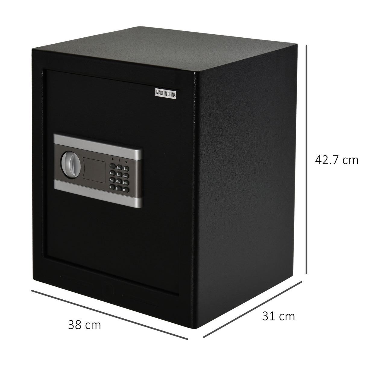 immagine-3-easycomfort-easycomfort-cassaforte-elettronica-in-acciaio-nero-con-chiave-e-2-codici-pin-38l-x-31p-x-42-7acm-ean-8054144138466