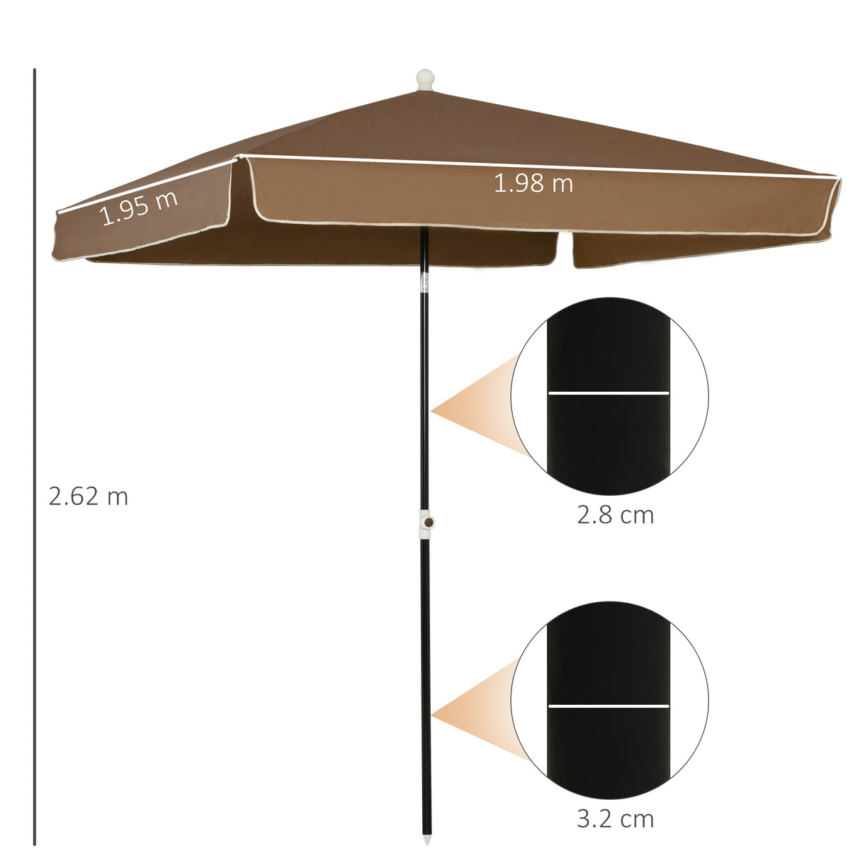 immagine-3-easycomfort-easycomfort-ombrellone-2x2-m-da-esterno-con-tettuccio-quadrato-regolabile-e-portatile-in-metallo-e-poliestere-caffe-ean-8054111846677
