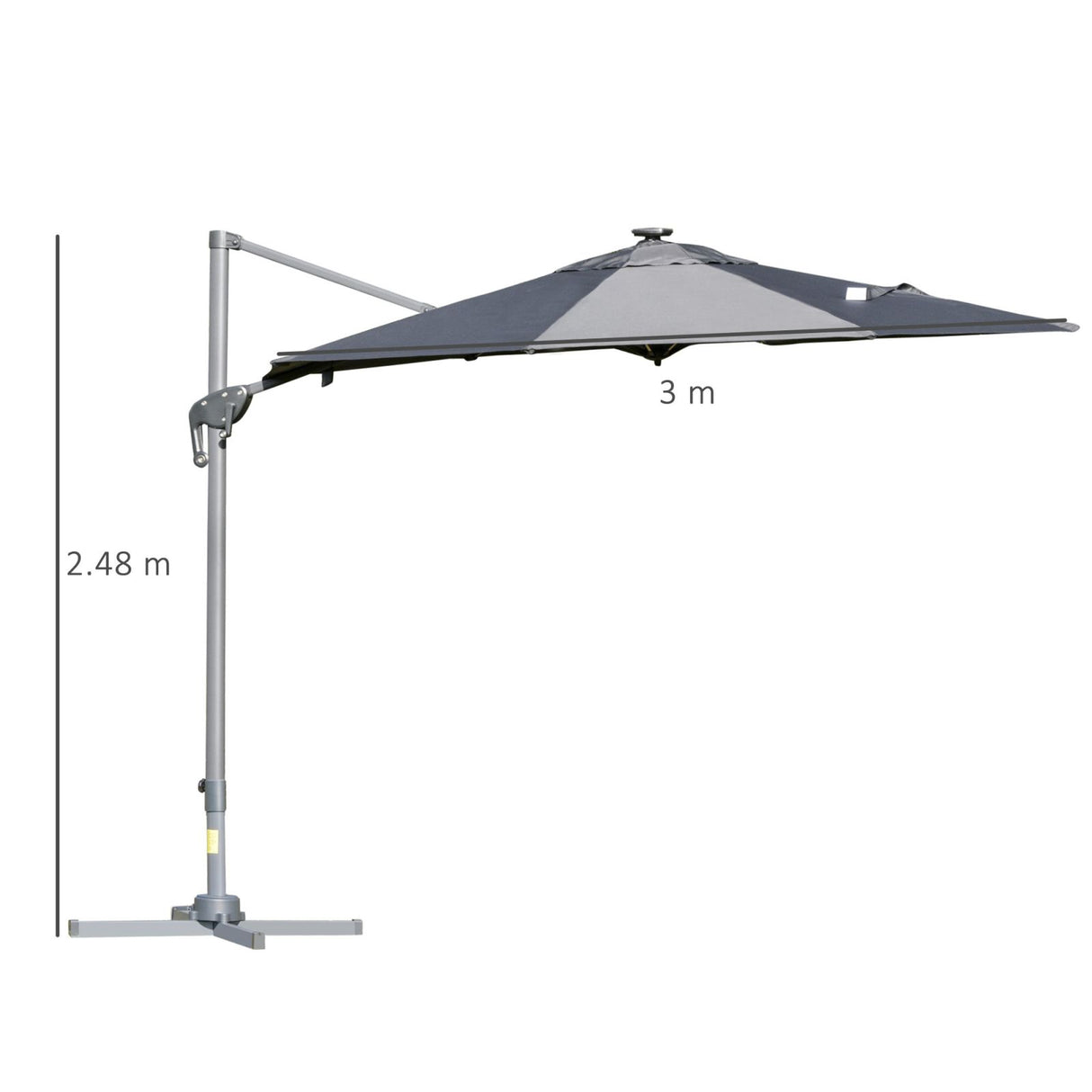 immagine-3-easycomfort-easycomfort-ombrellone-a-braccio-per-esterno-con-luci-a-led-e-angolazione-regolabile-3x2-5a-m-grigio-ean-8055776914909