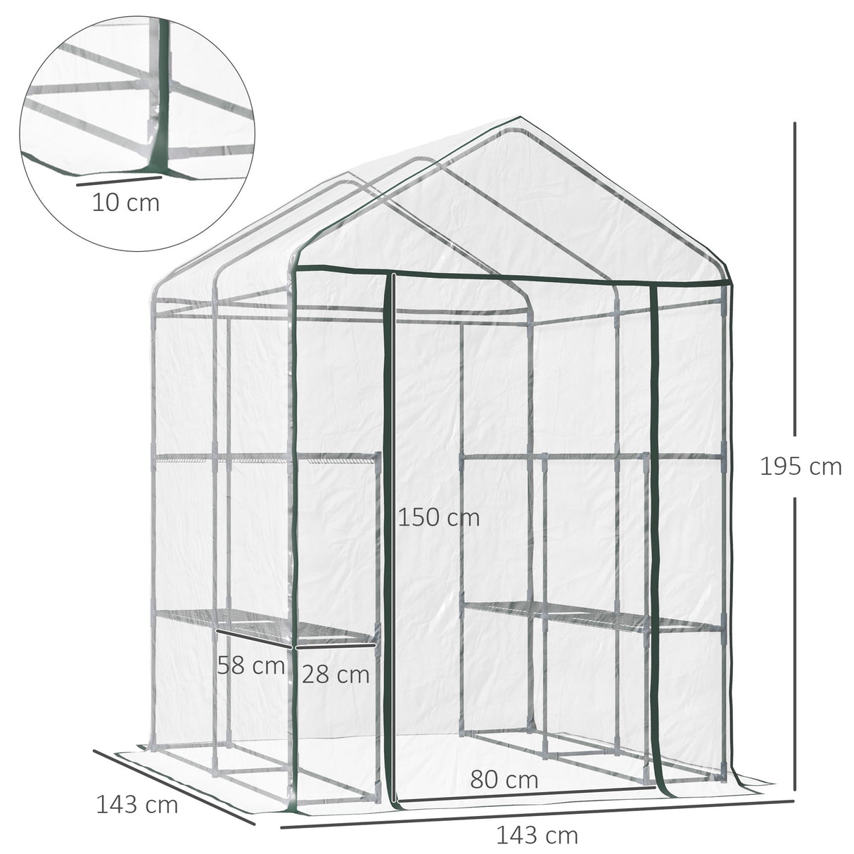 immagine-3-easycomfort-easycomfort-serra-da-giardino-esterno-in-pvc-trasparente-serra-da-balcone-con-scaffali-per-piante-orto-1-43-x-1-43-x-1-95m-ean-8054111841405