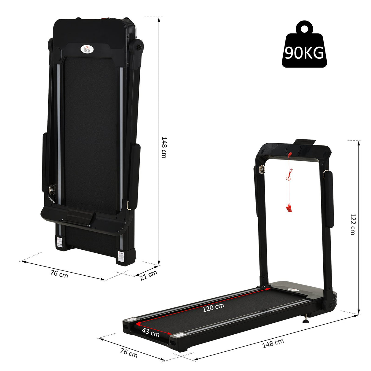 immagine-3-easycomfort-easycomfort-tapis-roulant-elettrico-e-pieghevole-con-motore-600w-e-12-programmi-76x148x122-cm-nero-ean-8054144133386