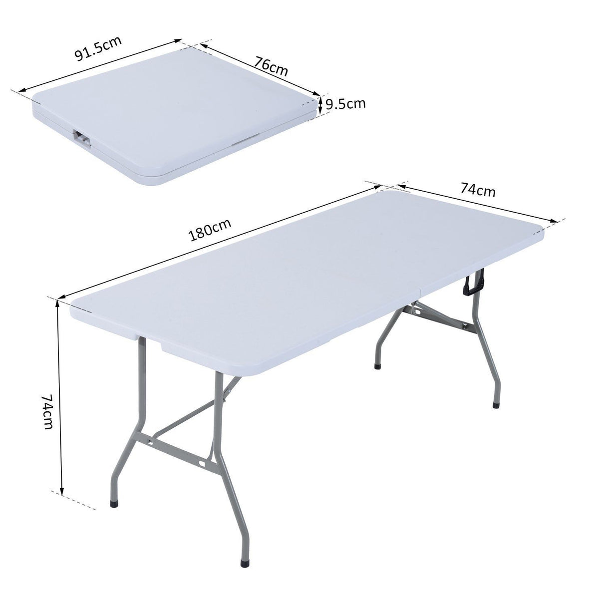 immagine-3-easycomfort-easycomfort-tavolo-da-campeggio-pieghevole-portatile-picnic-richiudibile-in-valigia-in-pe-180-x-74-x-74cm-ean-8054111840965