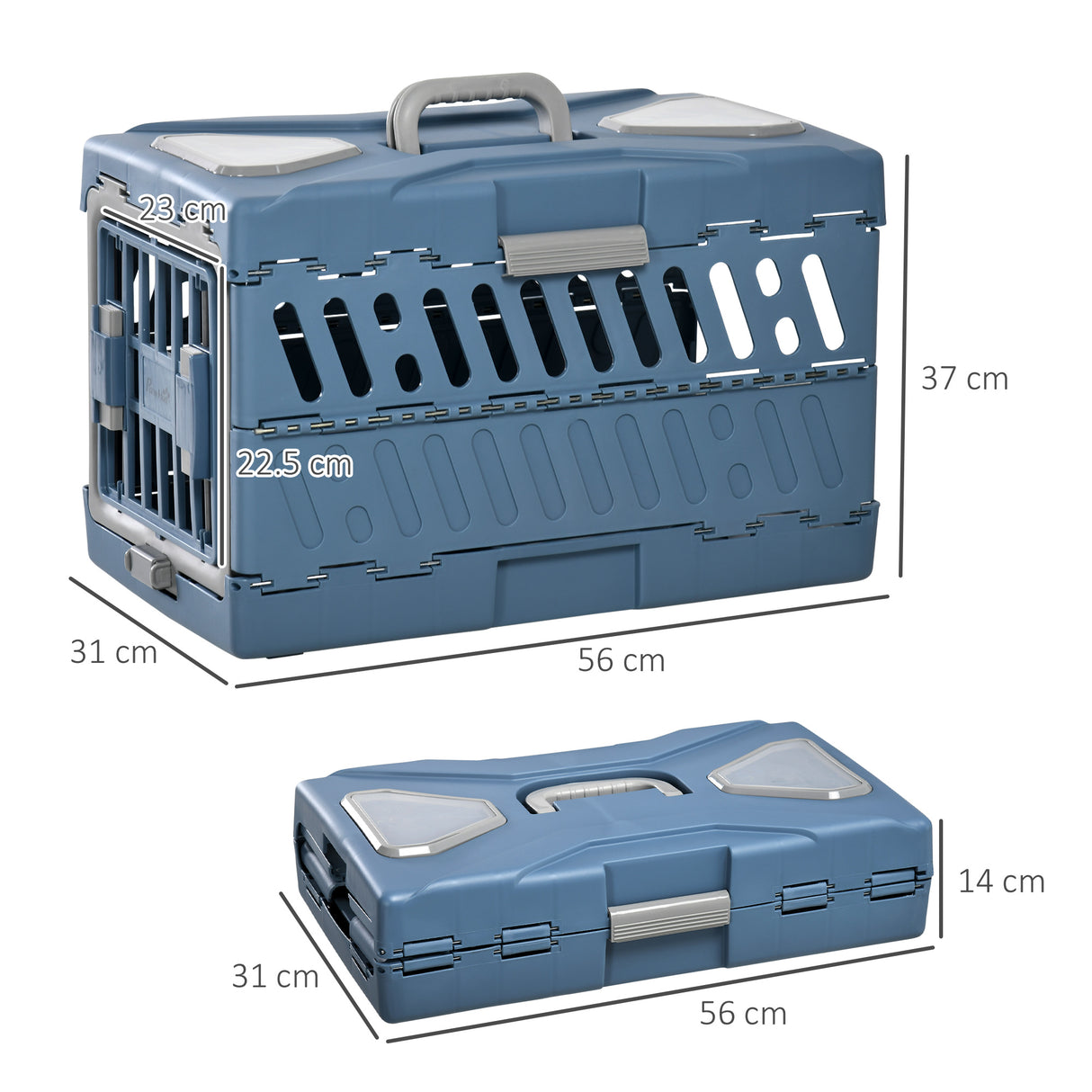 immagine-3-easycomfort-easycomfort-trasportino-per-cani-e-gatti-pieghevole-e-convertibile-in-cuccia-56x31x37cm-blu