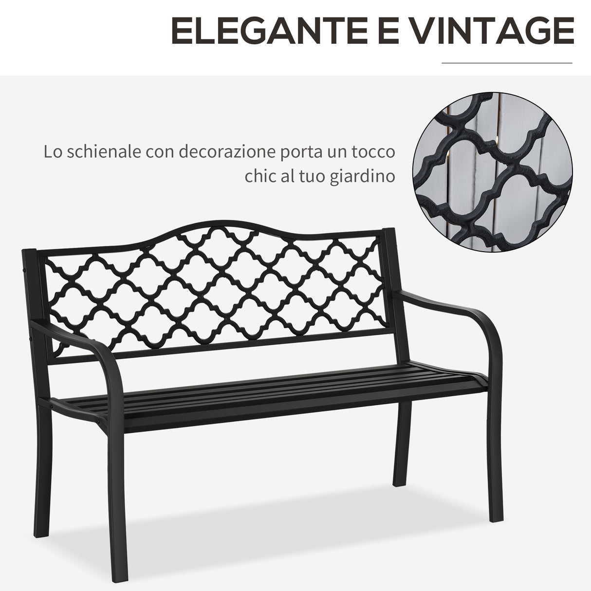 immagine-4-easycomfort-easycomfort-panchina-da-esterno-2-posti-in-acciaio-e-ghisa-con-braccioli-e-schienale-decorato-128x58-5x89cm-nero