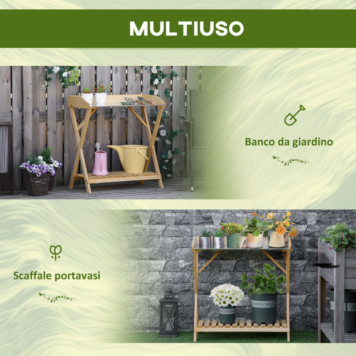 immagine-4-easycomfort-easycomfort-tavolo-da-giardinaggio-in-legno-con-piano-in-metallo-antiruggine-e-ripiano-portaoggetti-80x40x84cm
