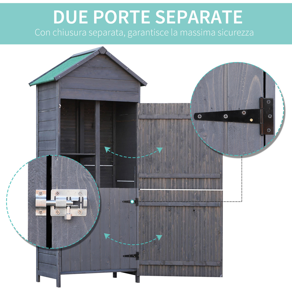 immagine-5-easycomfort-easycomfort-casetta-porta-attrezzi-da-giardino-in-legno-con-2-ante-e-3-mensole-89x50x190cm-grigia