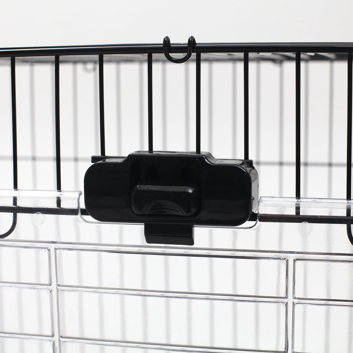 immagine-5-easycomfort-easycomfort-gabbietta-per-criceti-conigli-porcellini-dindia-in-metallo-nero-con-2-porte-ean-8054144130200