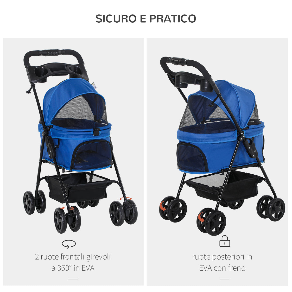 immagine-5-easycomfort-easycomfort-passeggino-per-cani-pieghevole-con-guinzaglio-di-sicurezza-e-cestino-portaoggetti-blu