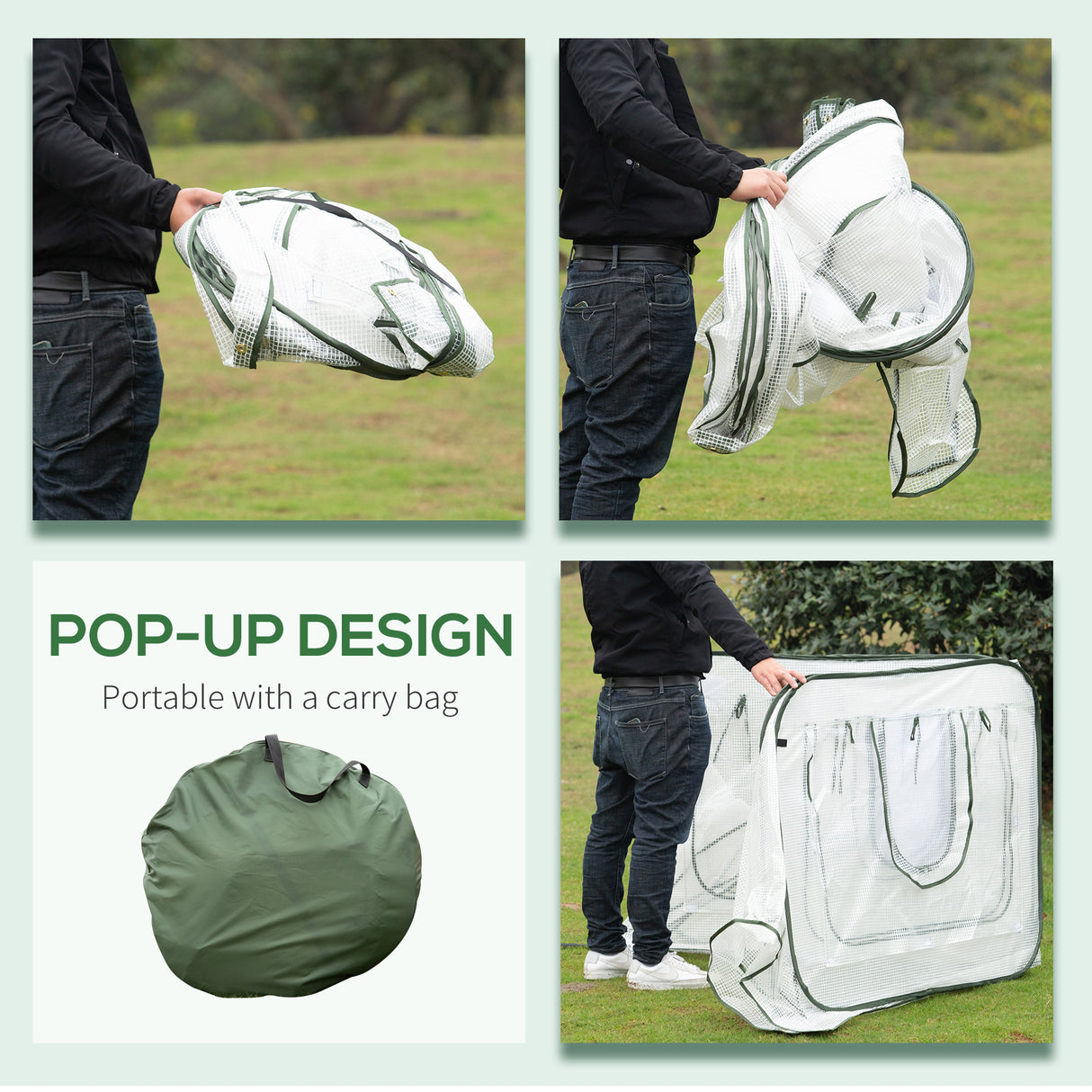 immagine-5-easycomfort-easycomfort-serra-da-giardino-serre-agricole-prezzi-pieghevole-4-porte-a-cerniera-e-sacca-di-trasporto-ean-8054144132242