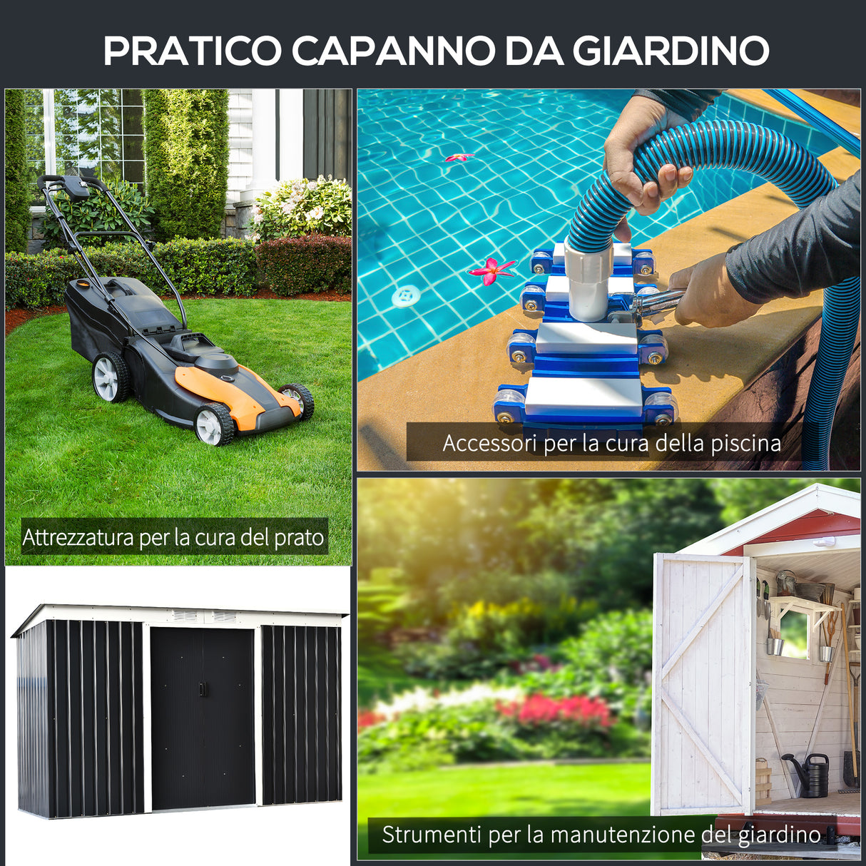 immagine-6-easycomfort-easycomfort-casetta-da-giardino-porta-utensili-in-lamiera-di-acciaio-con-porte-scorrevoli-280x130x172cm-grigio-nero