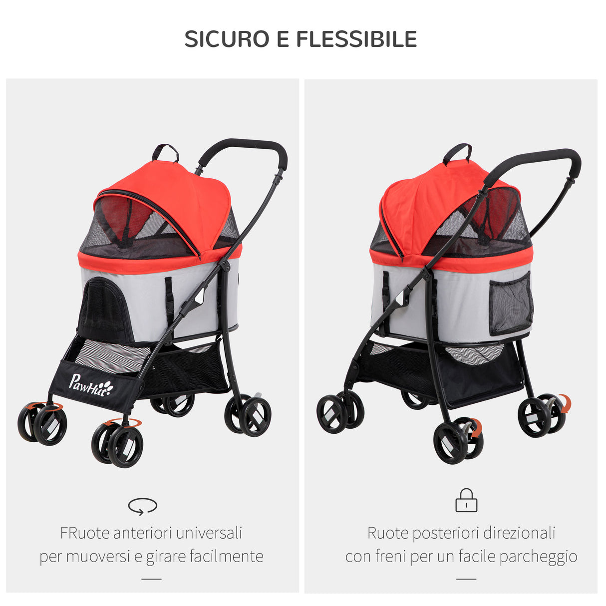 immagine-6-easycomfort-easycomfort-passeggino-per-cani-pieghevole-con-trasportino-rimovibile-e-tettuccio-82x49-5x98cm-rosso