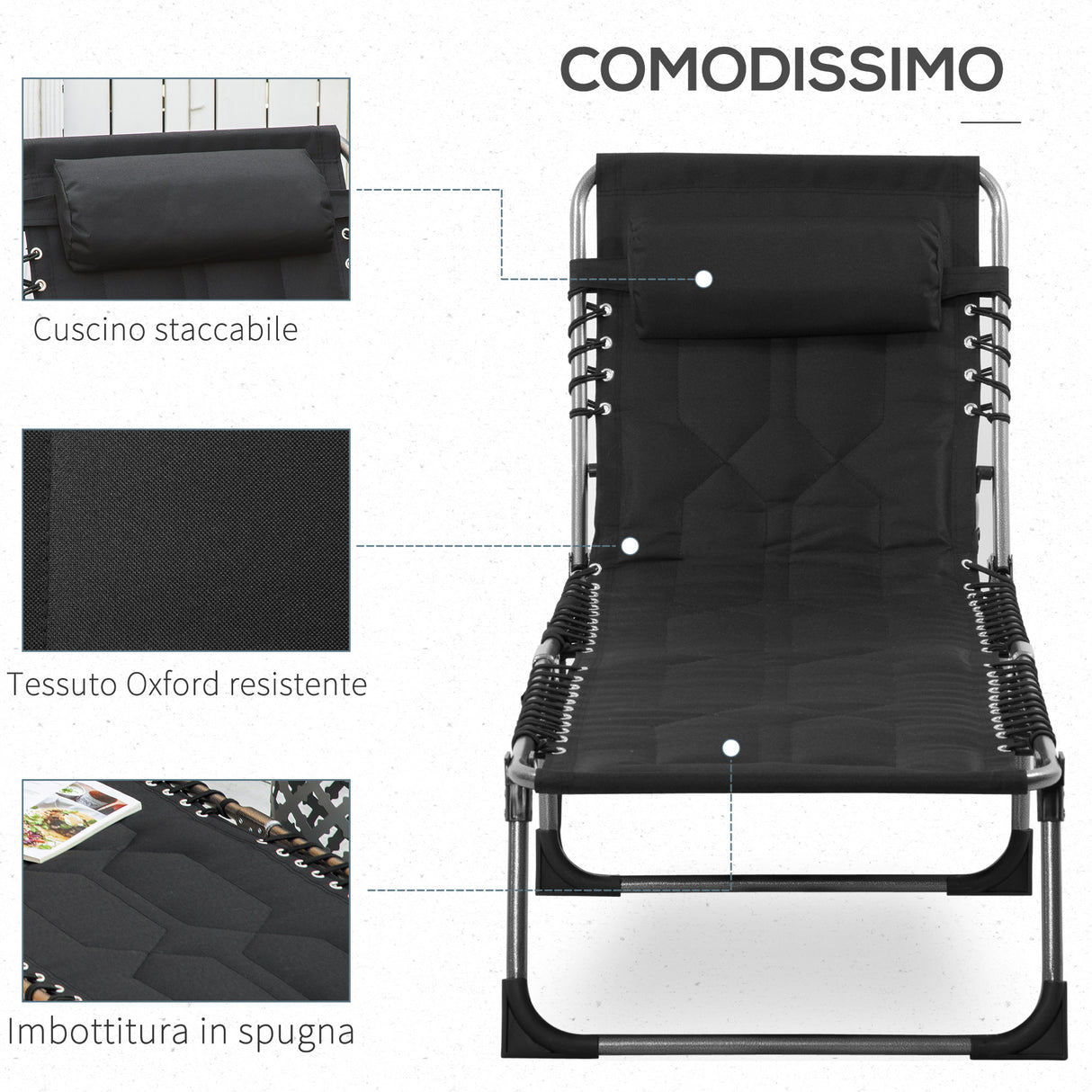immagine-6-easycomfort-easycomfort-sdraio-da-giardino-con-schienale-regolabile-su-5-livelli-poggiatesta-e-tasca-188x57x30cm