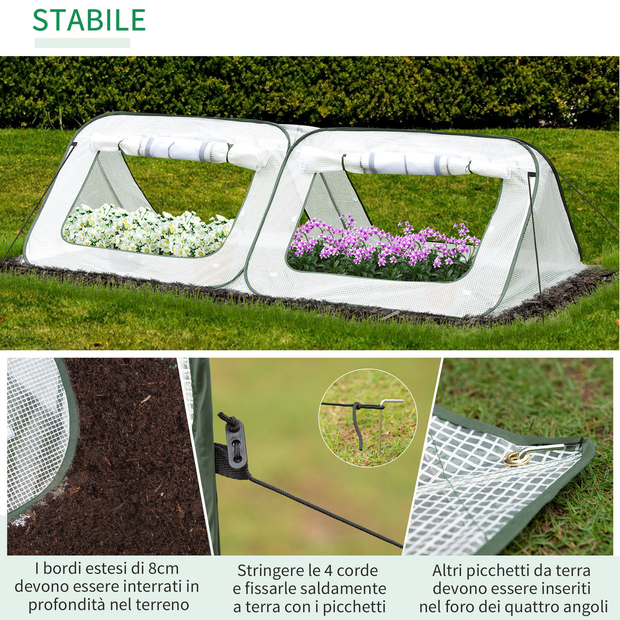 immagine-6-easycomfort-easycomfort-serra-da-giardino-serre-agricole-prezzi-pieghevole-4-porte-a-cerniera-e-sacca-di-trasporto-ean-8054144132242