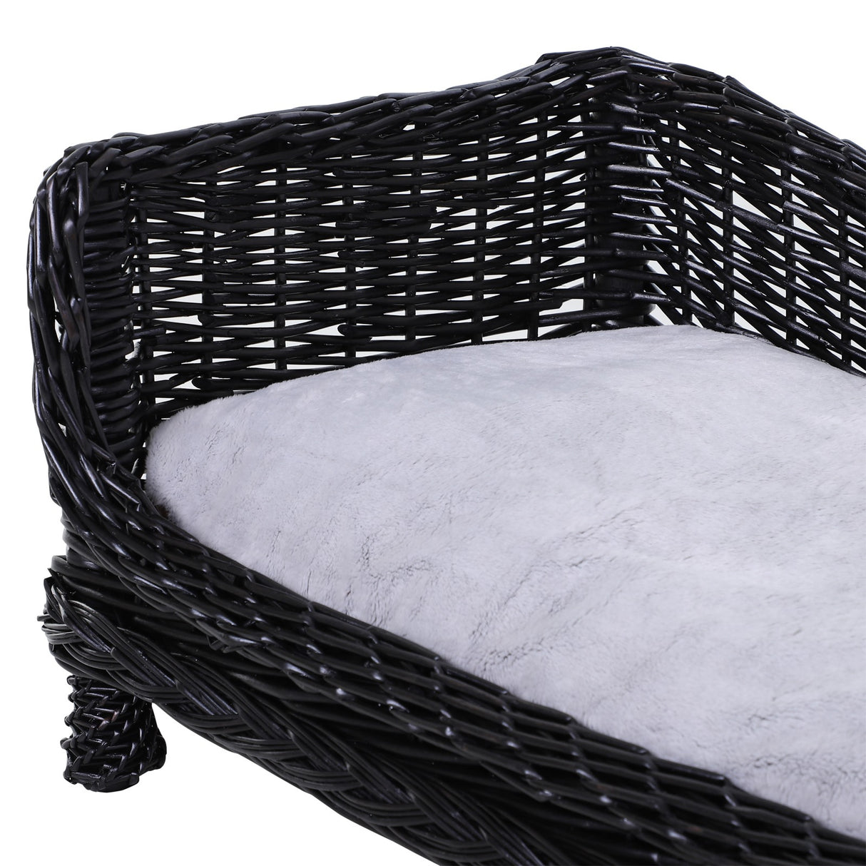 immagine-8-easycomfort-easycomfort-cuccia-per-animali-domestici-15kg-forma-chaise-longue-in-vimini-nero-cuscino-in-pile-69x42x33cm-ean-8054111845595